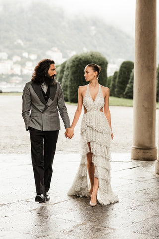 Italian bridal shoot captures modern elegance