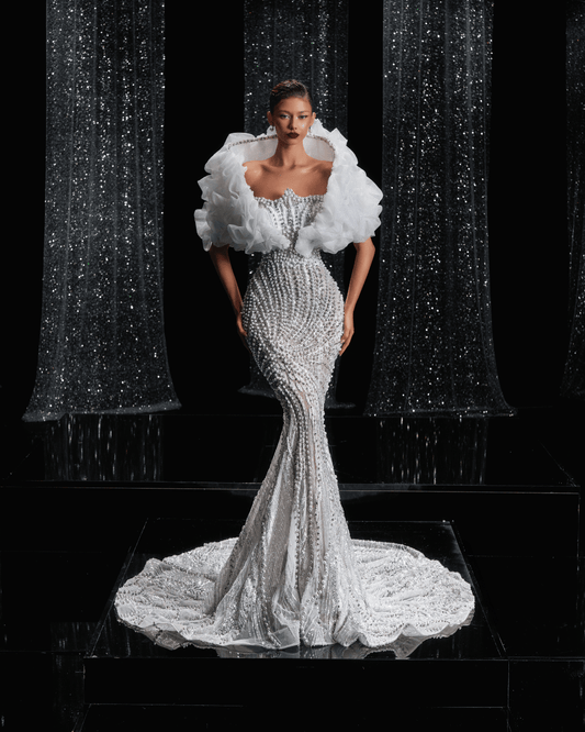Anaone Bridal Dress with Pearls