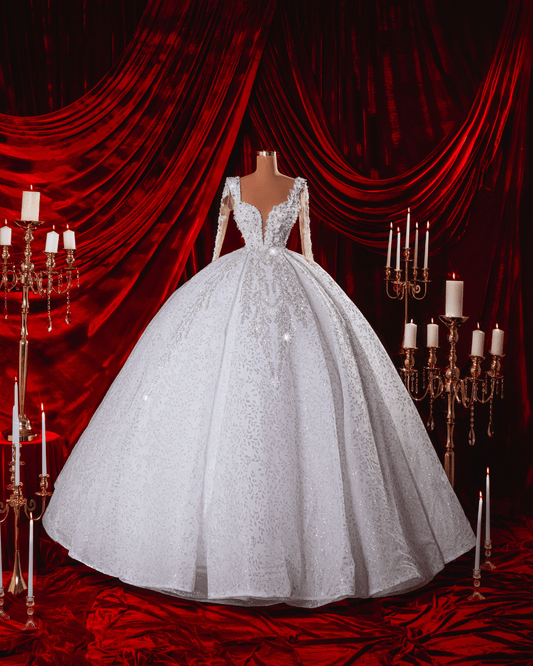 Areale Bridal Dress with Crystals