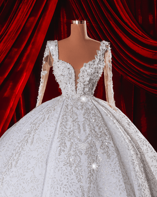 Areale Bridal Dress with Crystals
