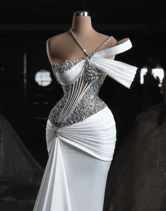Aveline Bridal Dress with Crystals