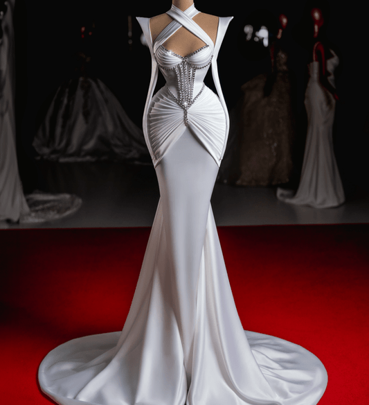 Celestia Bridal Dress with Long Sleevs