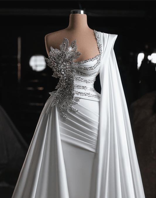 Celestine Satin Bridal Dress