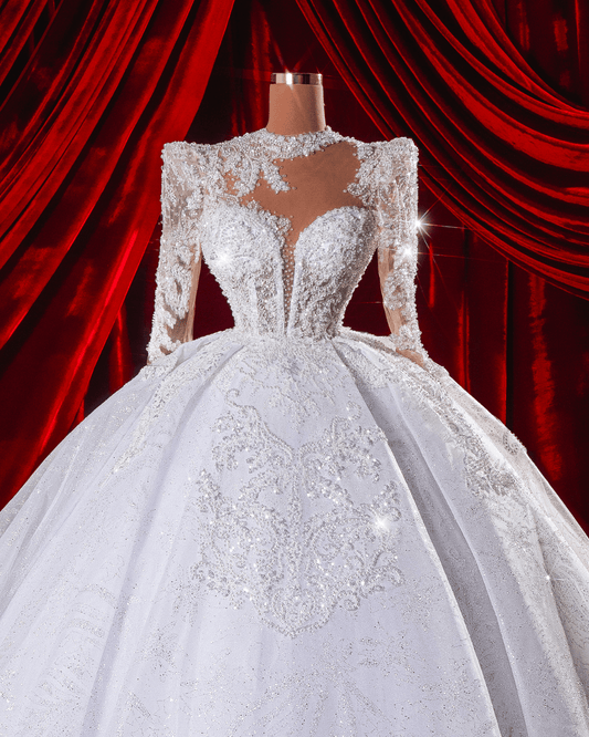 Conea Bridal Dress with Crystals