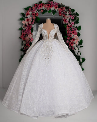 Esra Bridal Dress with Crystals