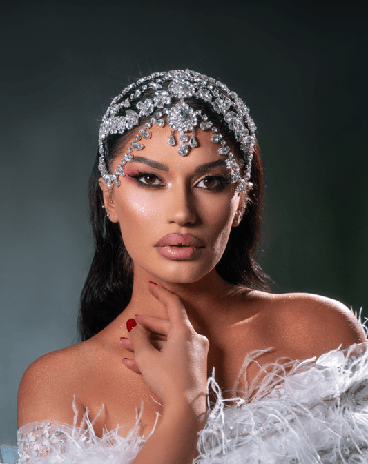 Seraphina Crystal Headpiece