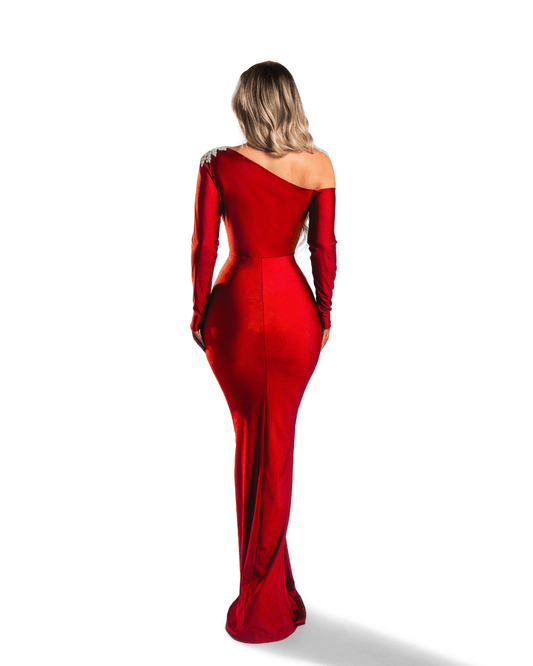 Sophy Red Long Dress