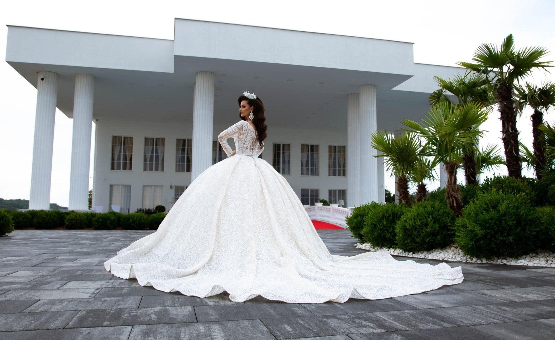 Ajola Wedding Gown with a Touch of Sparkle - Blini Fashion House