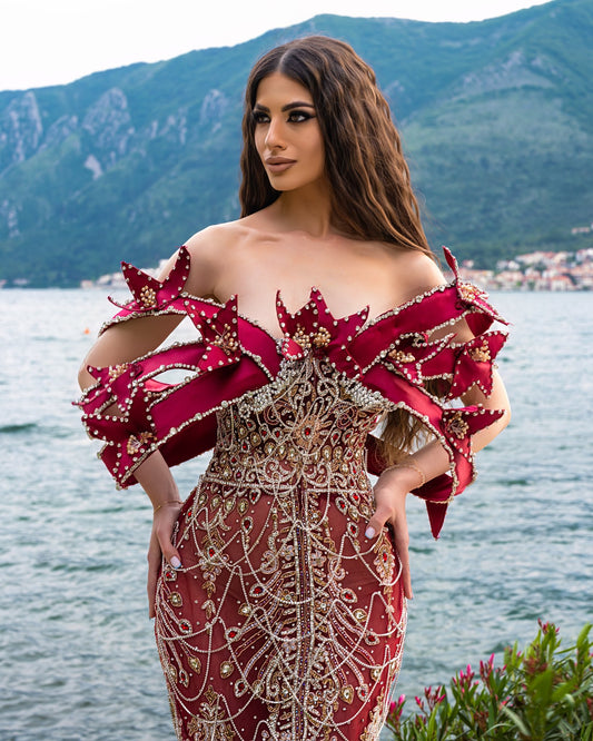 BeadsCrystalsEmerald Green - Blini Fashion House