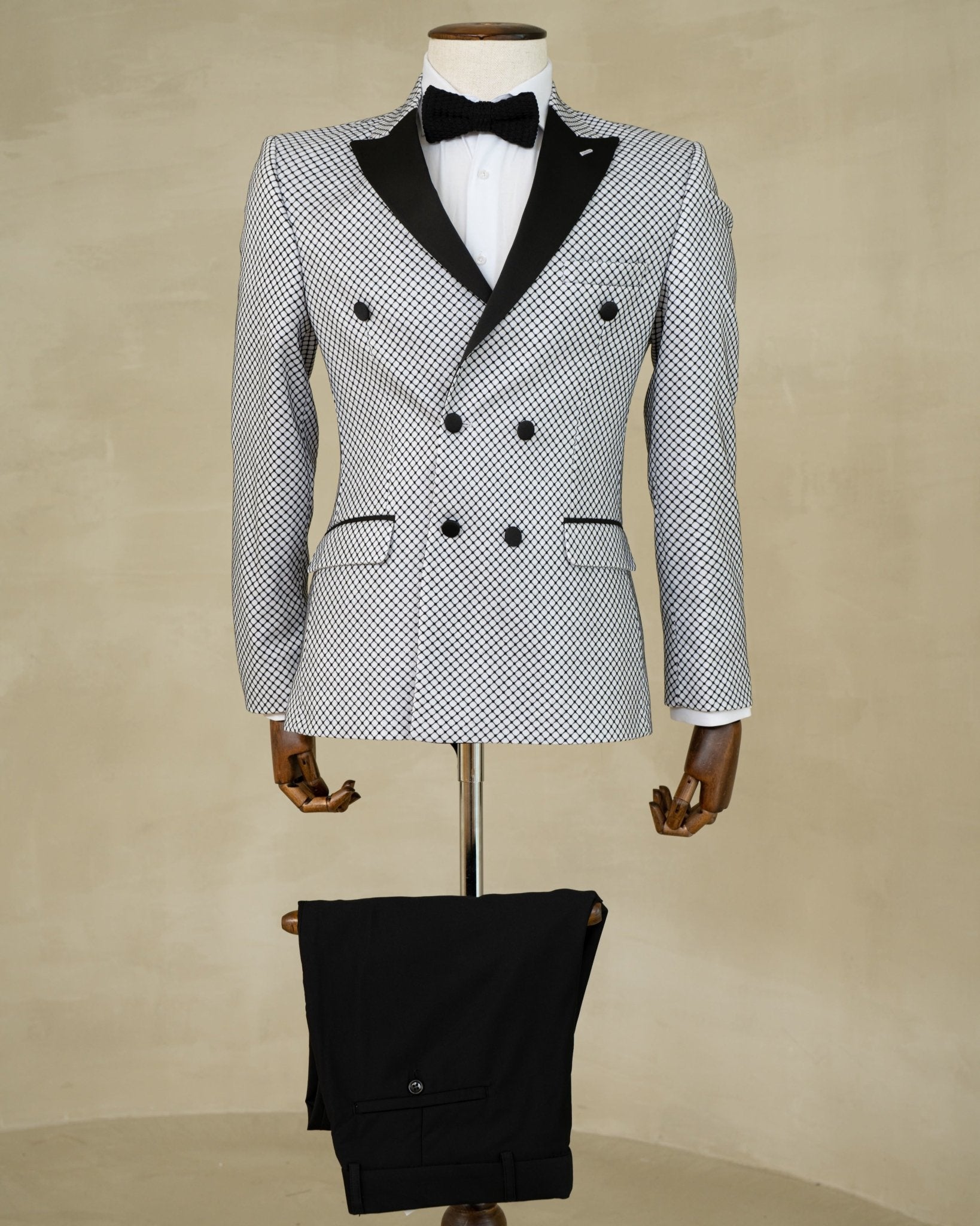BlackCollarGroomMen - Blini Fashion House