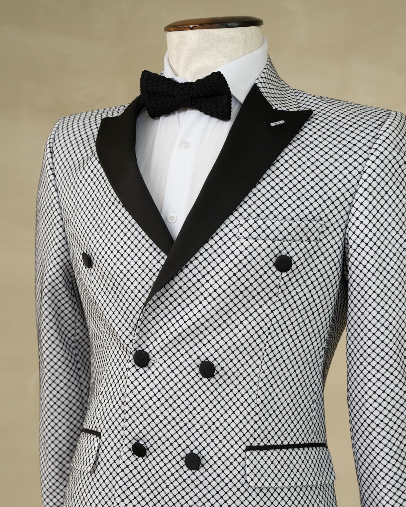 BlackCollarGroomMen - Blini Fashion House