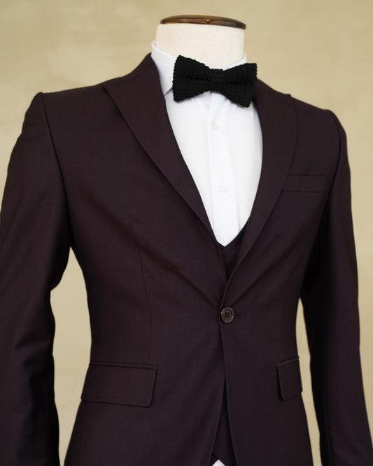 BrownCollarGroomMen - Blini Fashion House