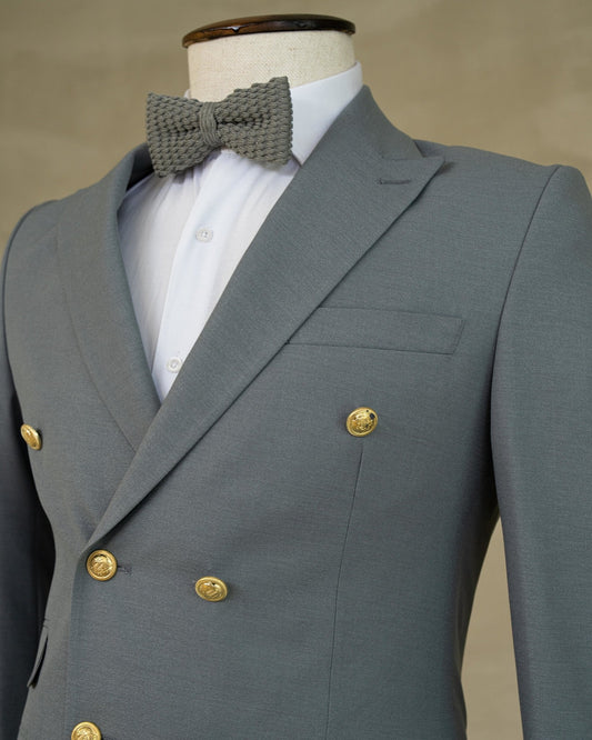 CollarGreyGroomMen - Blini Fashion House