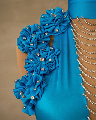 Sleeveless Dress with Cut-Outs - Details