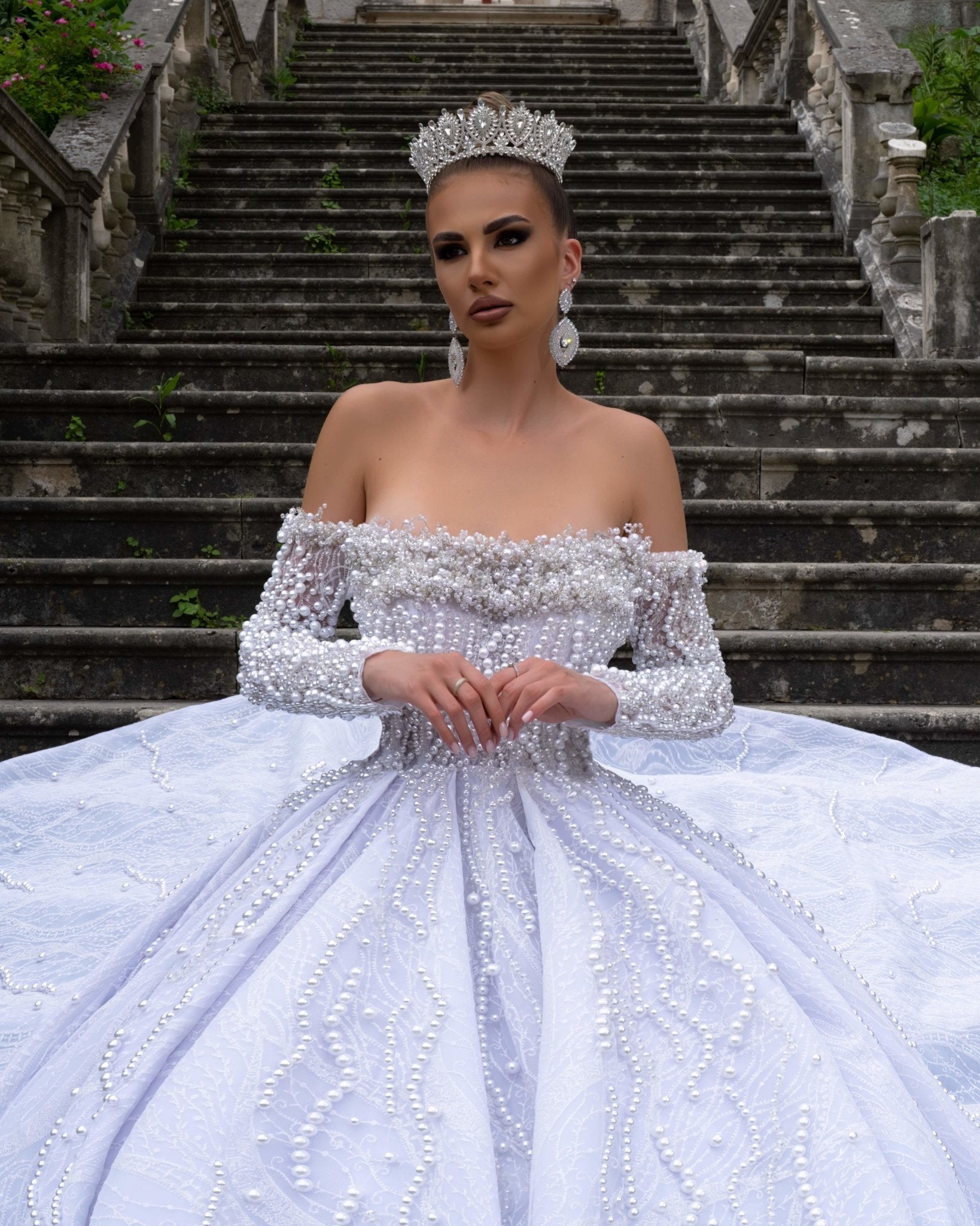 BridalBride To BeCrystalsWomen - Blini Fashion House