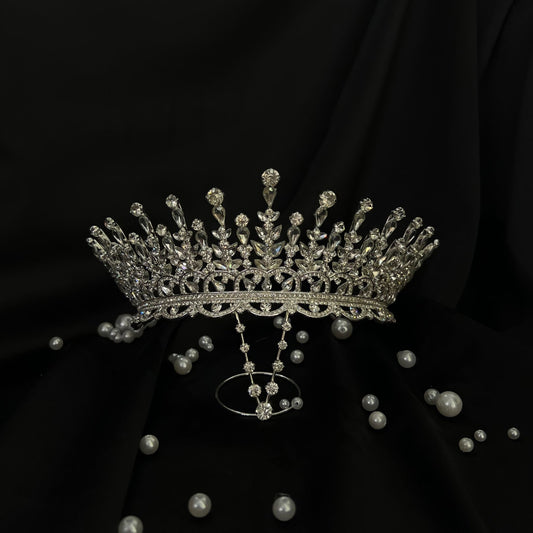 Edith Crown of Sparkling Crystals - Blini Fashion House