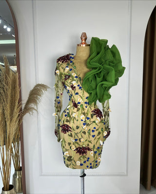 Elliott Floral Lace Dream Dress - Blini Fashion House