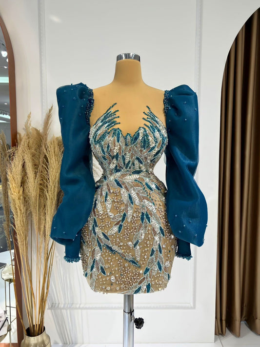 Robe longue à une épaule Rosalind