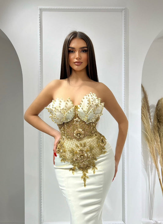 Irana Stones-Embellished Sleeveless Dress