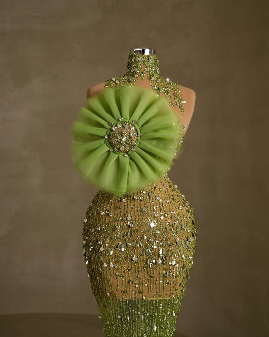 GreenHigh Necklight greenWomen - Blini Fashion House