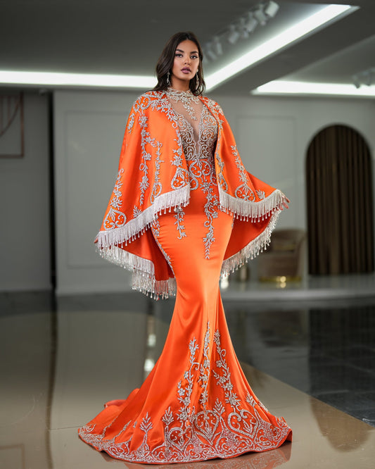 BeadsCapeCrystalsWomen - Blini Fashion House