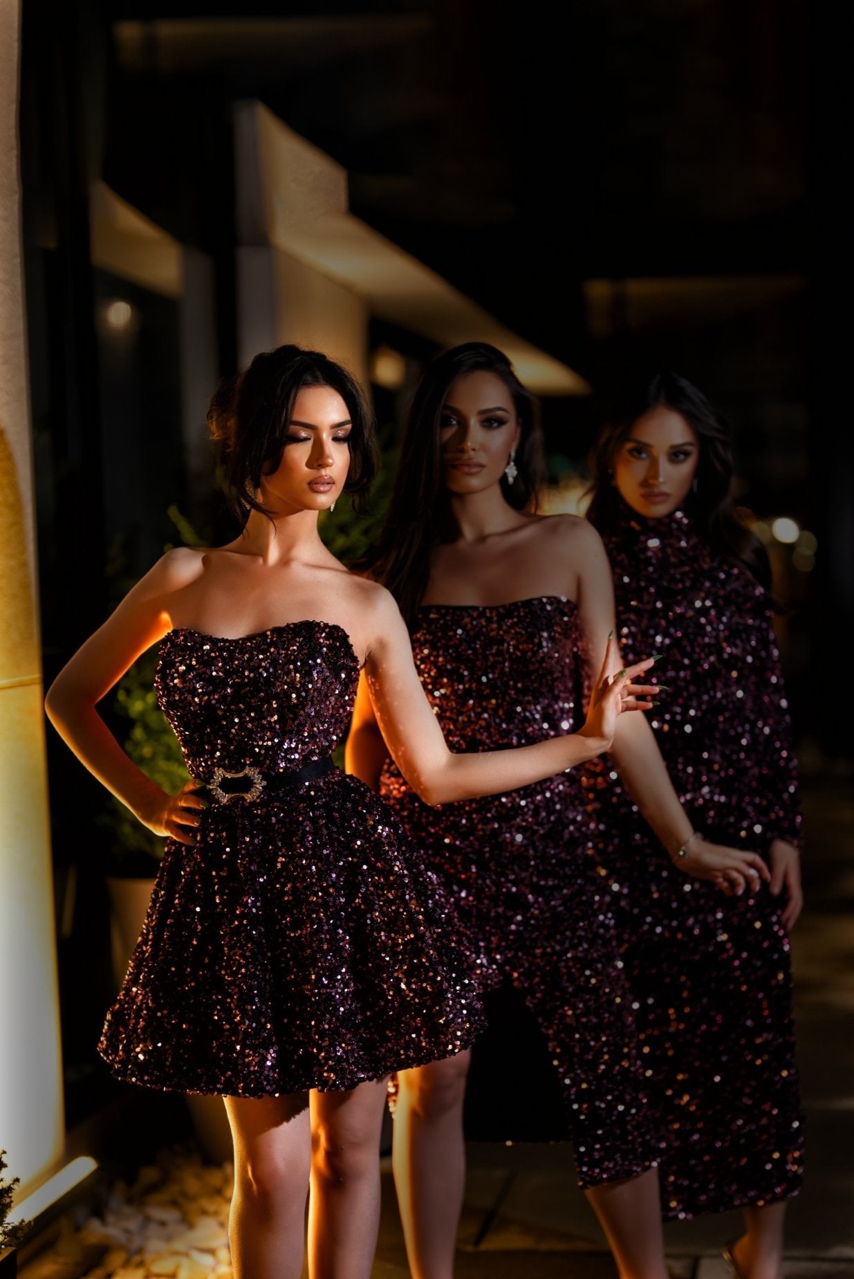 Cocktail DressLuxoriousMidi DressWomen - Blini Fashion House