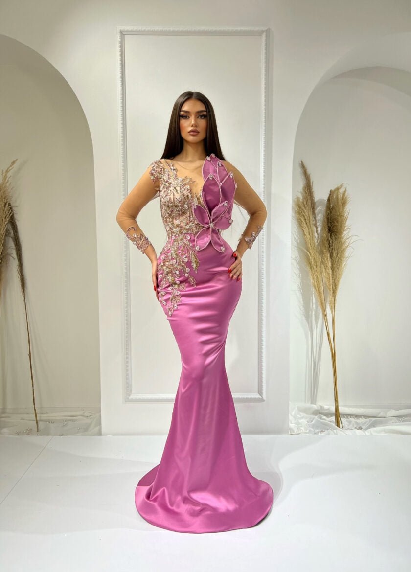 BeadsLong DressLuxoriousWomen - Blini Fashion House