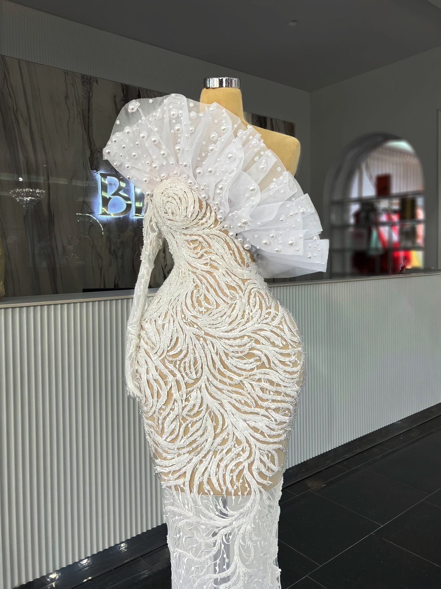 BridalCrystalsGownWomen - Blini Fashion House