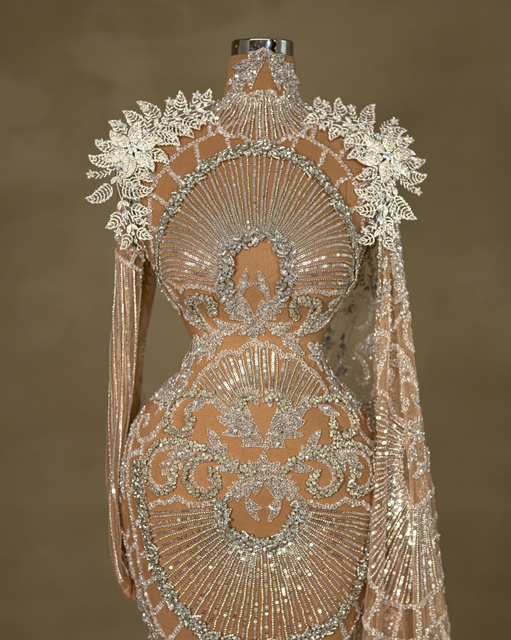 BeadsCocktail DressCrystalsWomen - Blini Fashion House