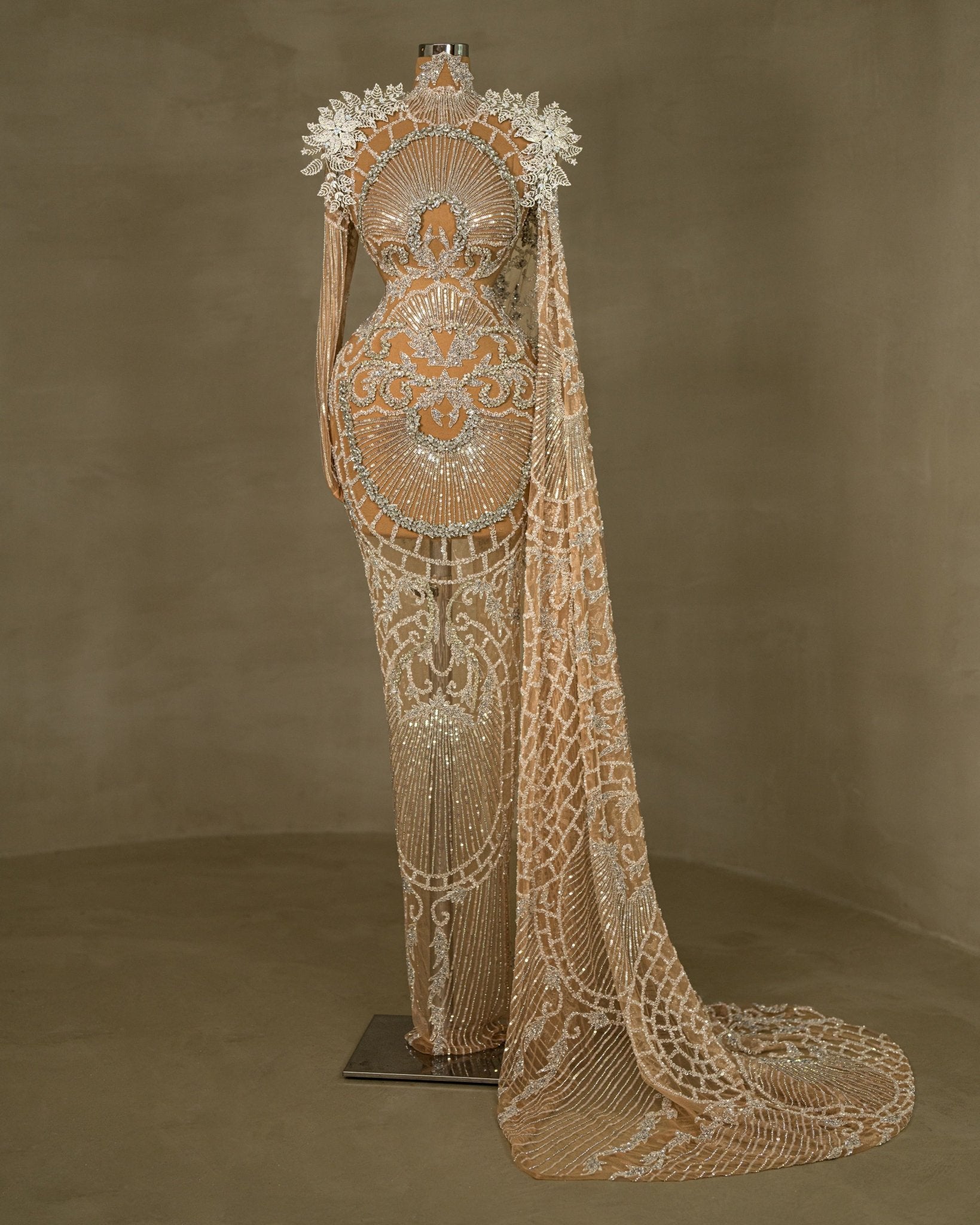 BeadsCocktail DressCrystalsWomen - Blini Fashion House