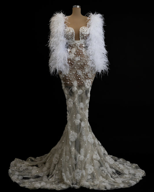 BridalBride To BeCrystalsWomen - Blini Fashion House