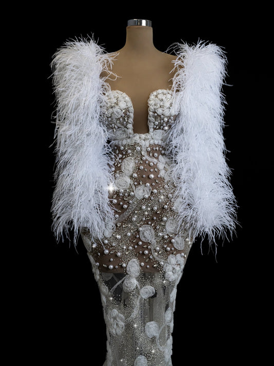 BridalBride To BeCrystalsWomen - Blini Fashion House