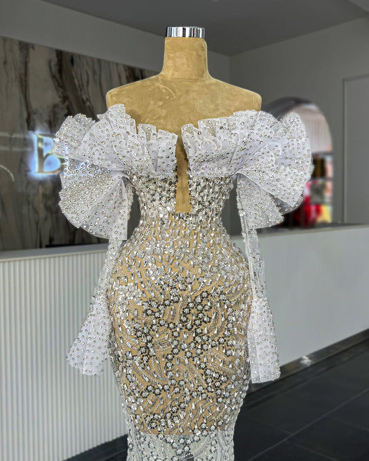 BridalCrystalsGownWomen - Blini Fashion House