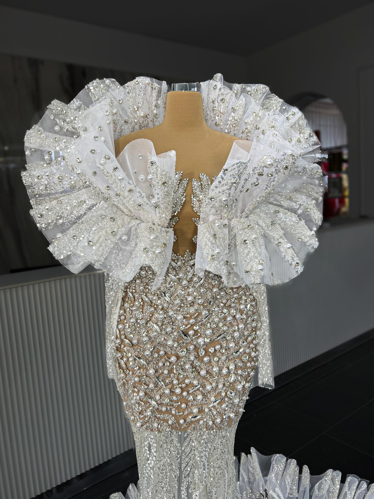 BridalCrystalsGownWomen - Blini Fashion House