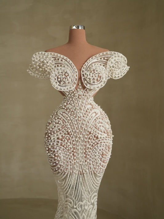 Timeless Sleeveless Bridal Gown