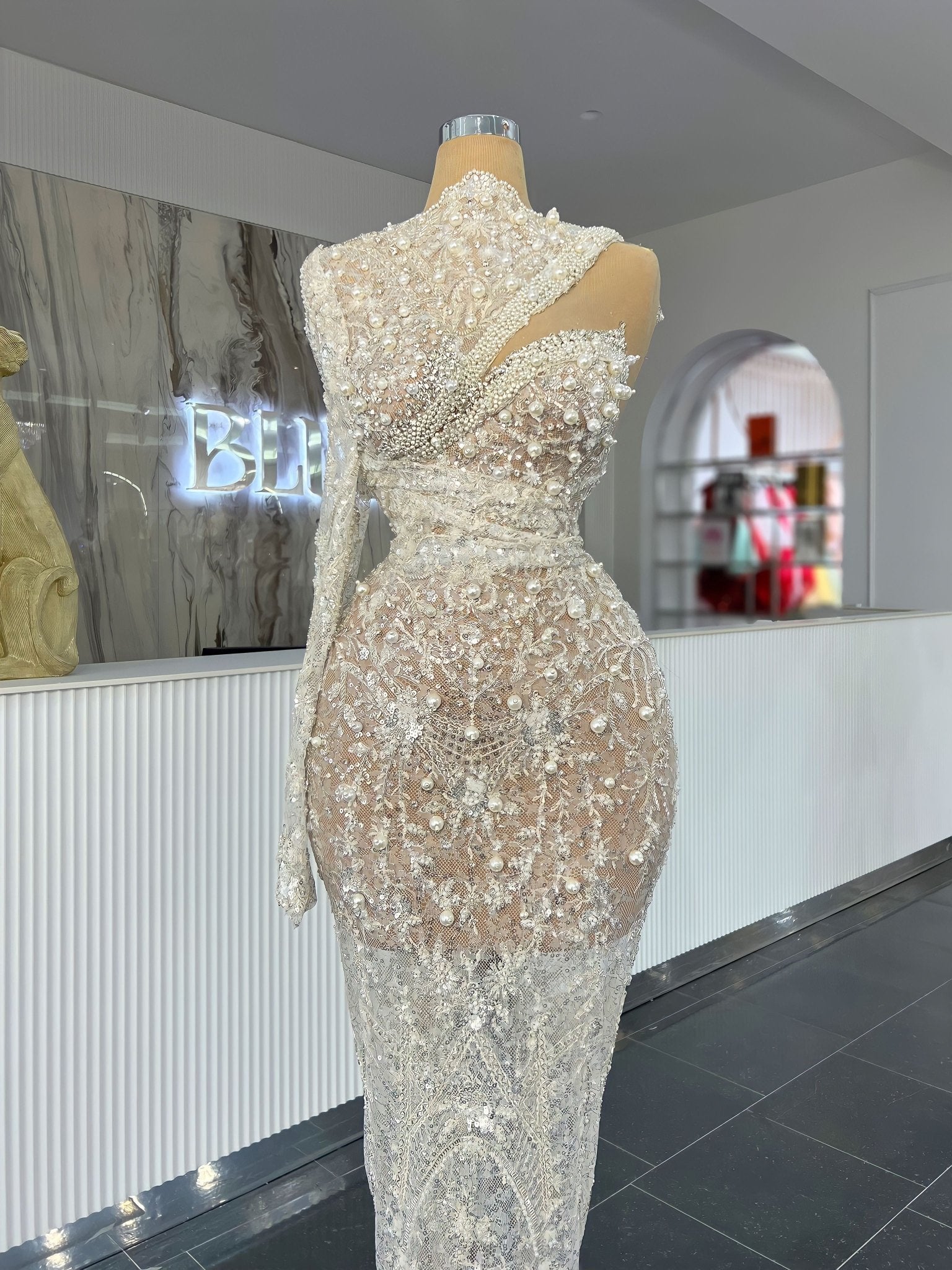 BridalCrystalsGownWomen - Blini Fashion House