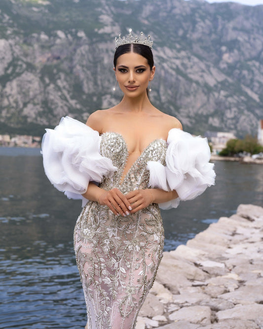 BridalBride To BeCrystalsWomen - Blini Fashion House