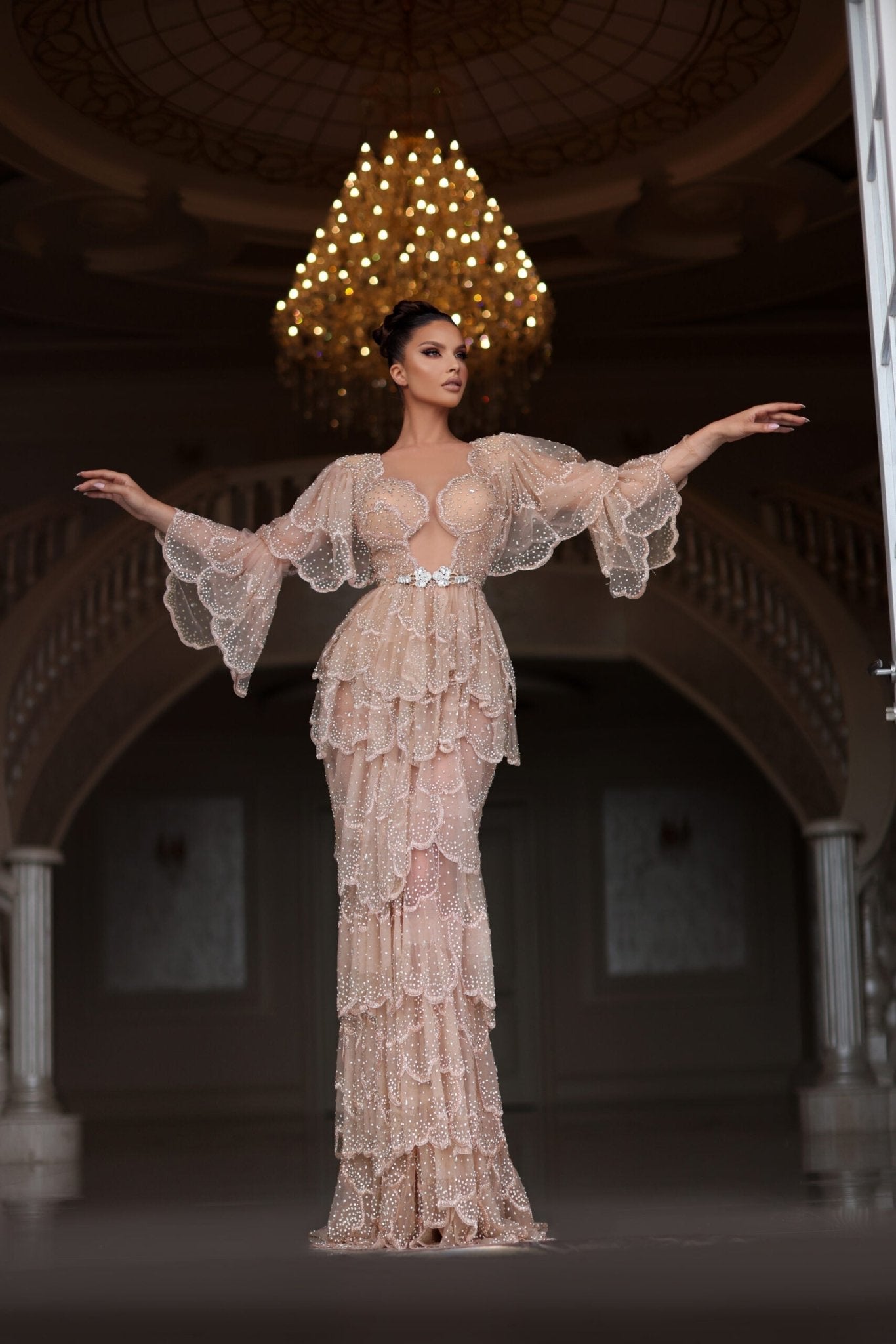 Naomi High-End Fashion Dress – Blini Fashion House