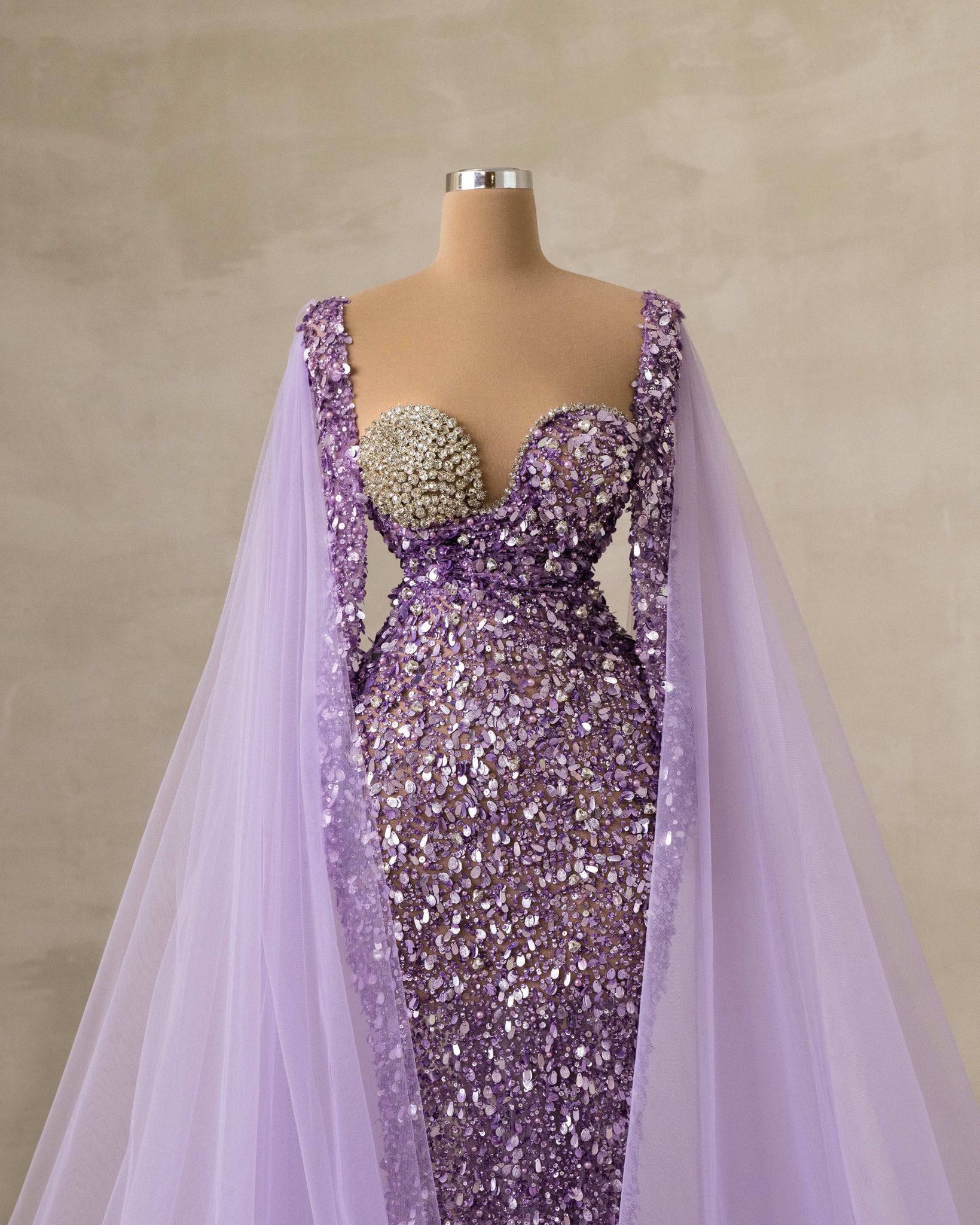 Light PurpleLong DressPurpleWomen - Blini Fashion House