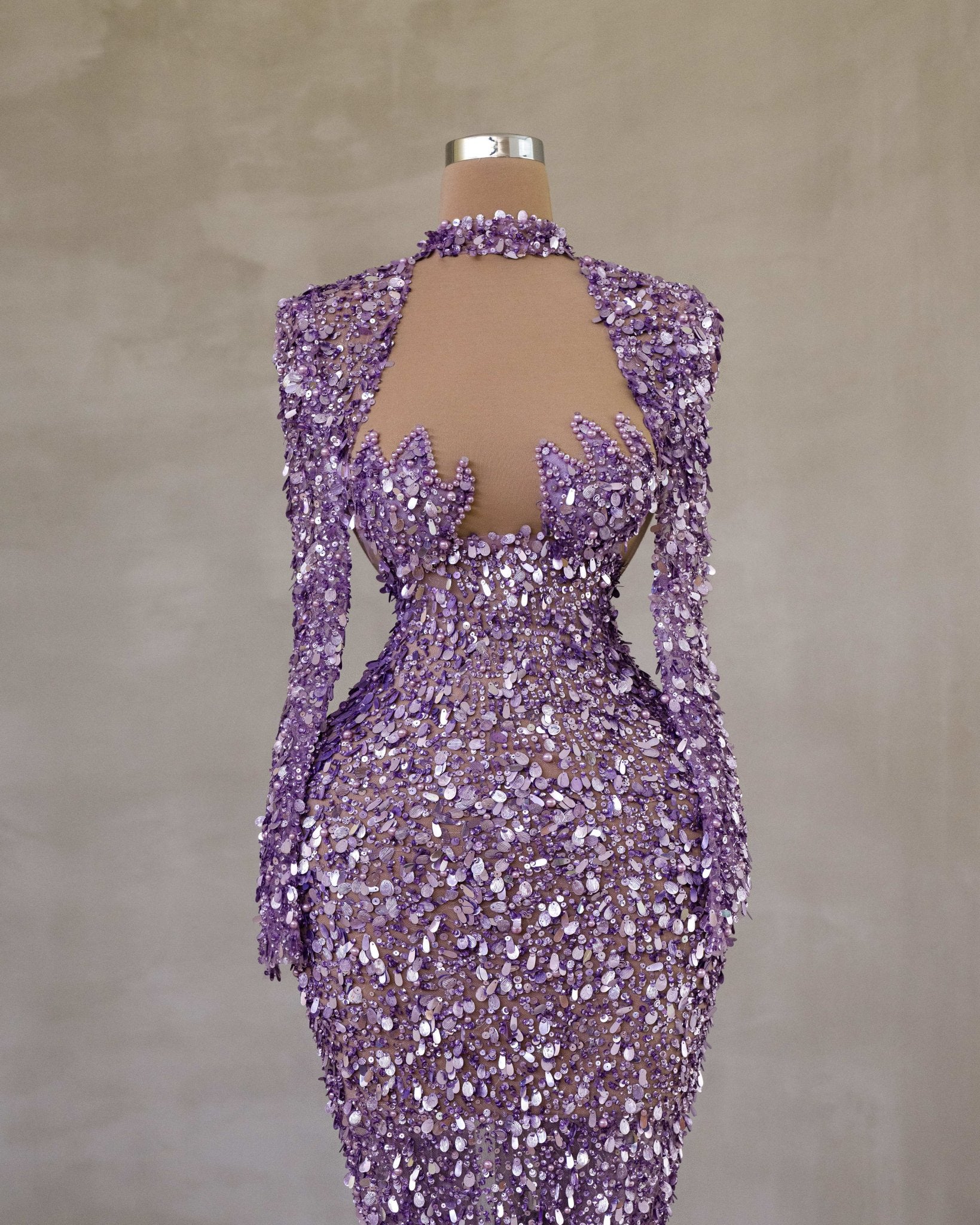 Cut in ChestCut OutHigh NeckWomen - Blini Fashion House