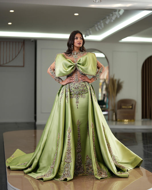 BeadsCrystalsGreenWomen - Blini Fashion House