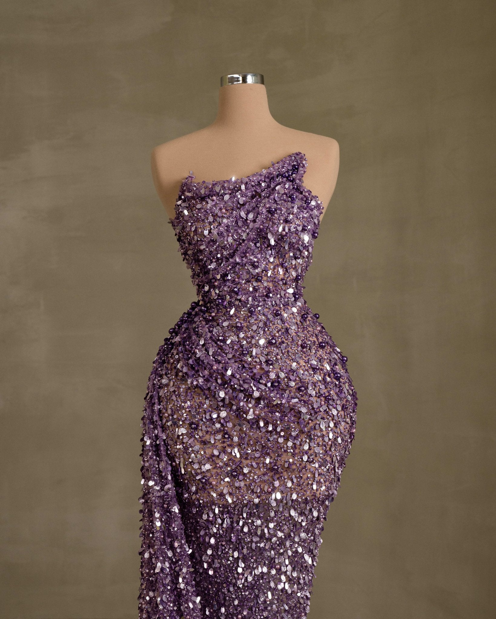 Light PurpleLong DressPurpleWomen - Blini Fashion House