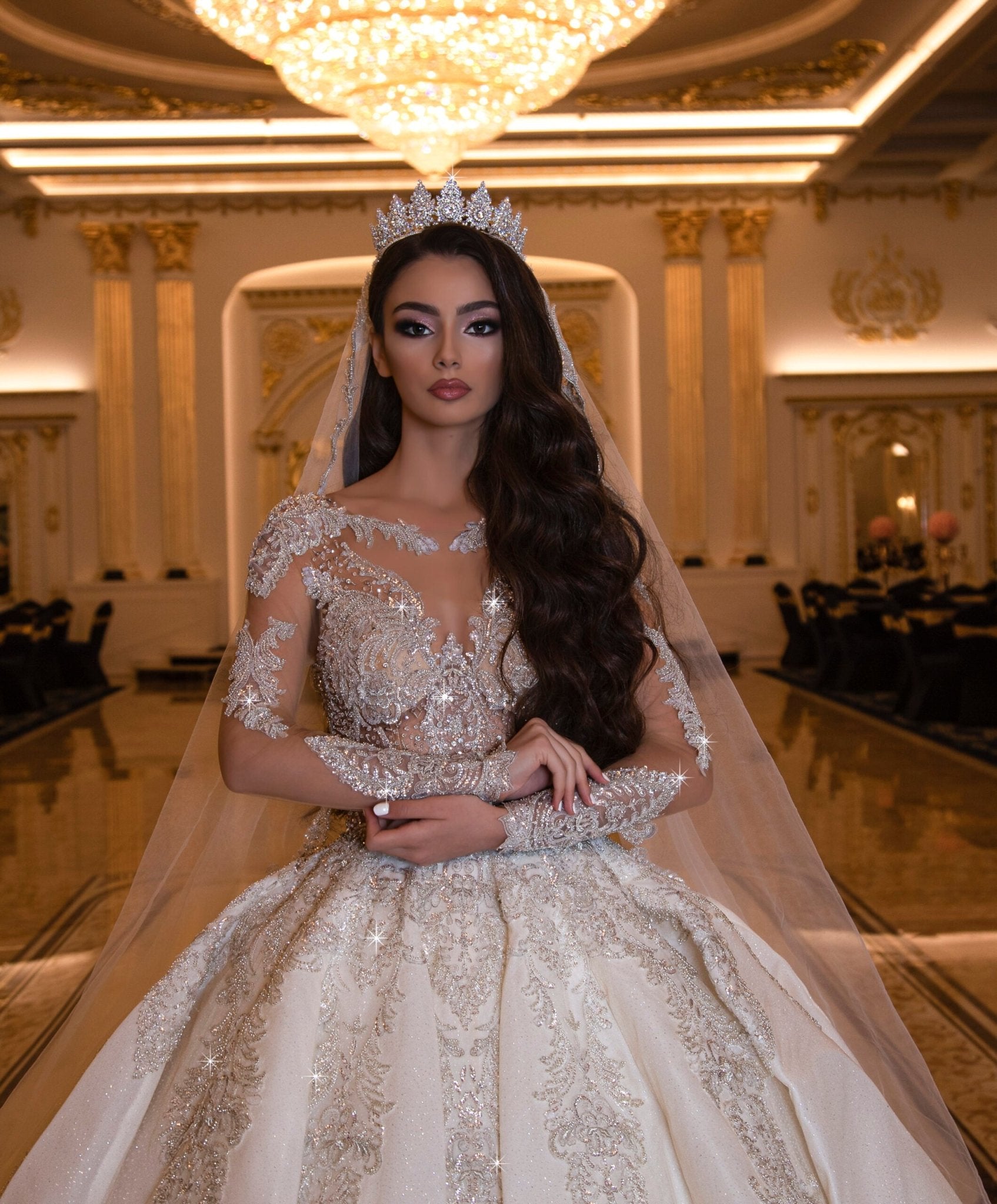 BeadsGownLuxoriousWomen - Blini Fashion House