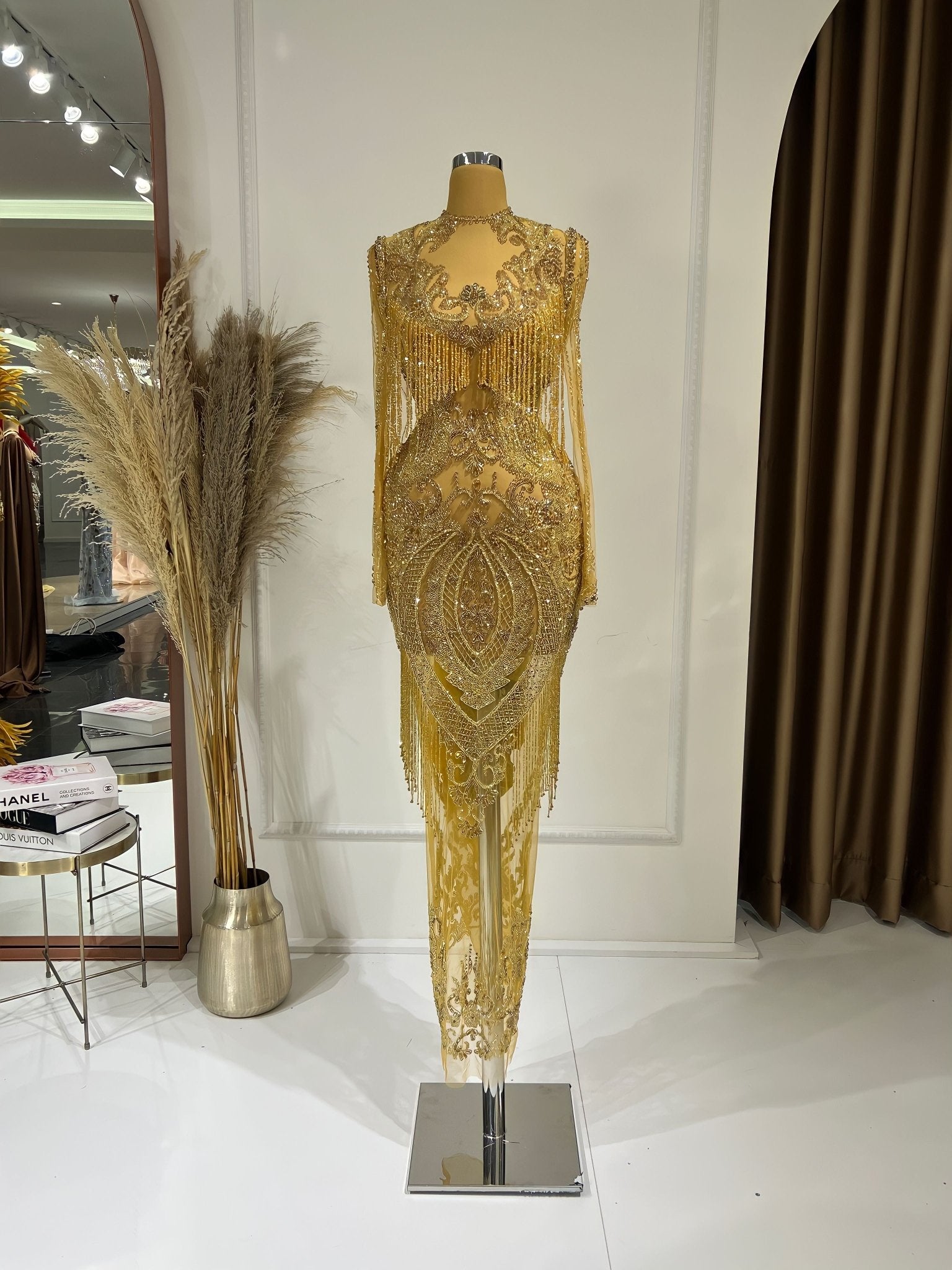 BeadsCrystalsGoldWomen - Blini Fashion House