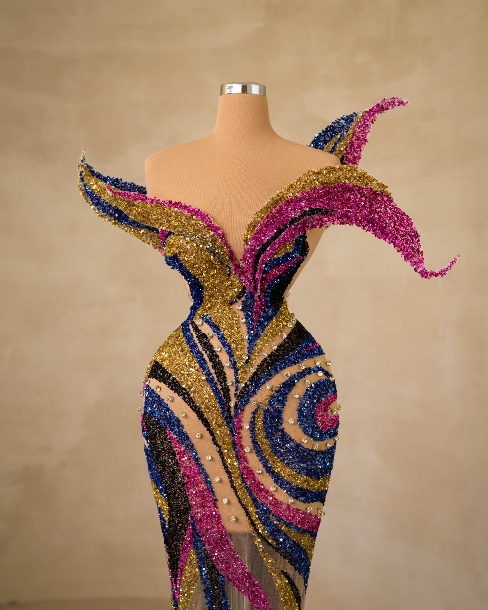 BlackBlueGoldWomen - Blini Fashion House