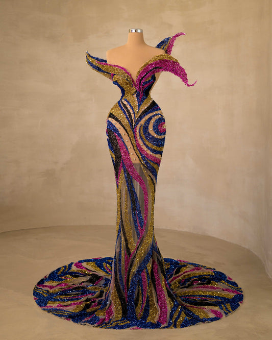 BlackBlueGoldWomen - Blini Fashion House