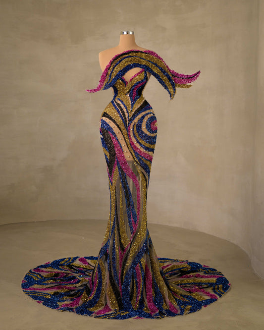 BlackBlueGoldWomen - Blini Fashion House