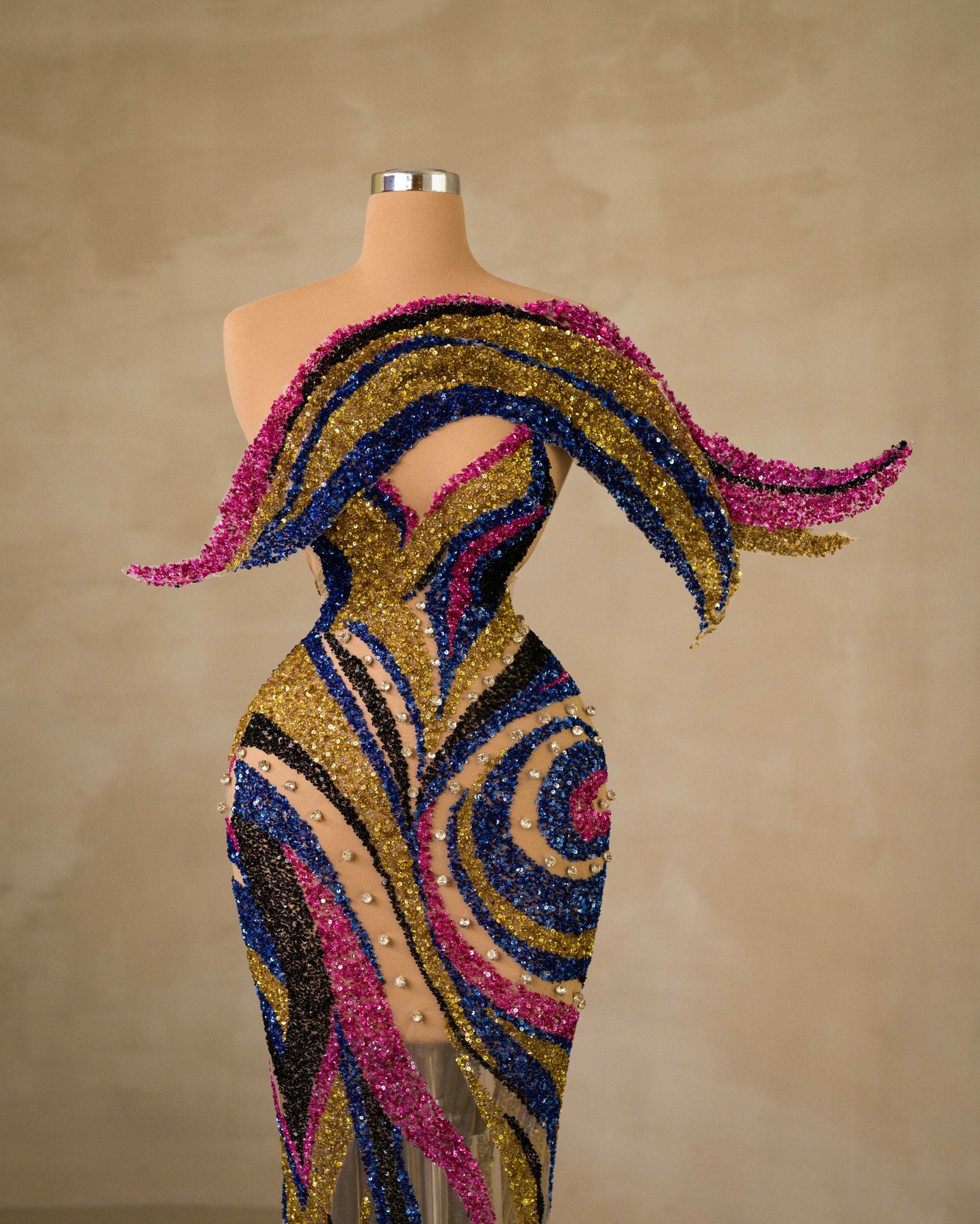 BlackBlueGoldWomen - Blini Fashion House