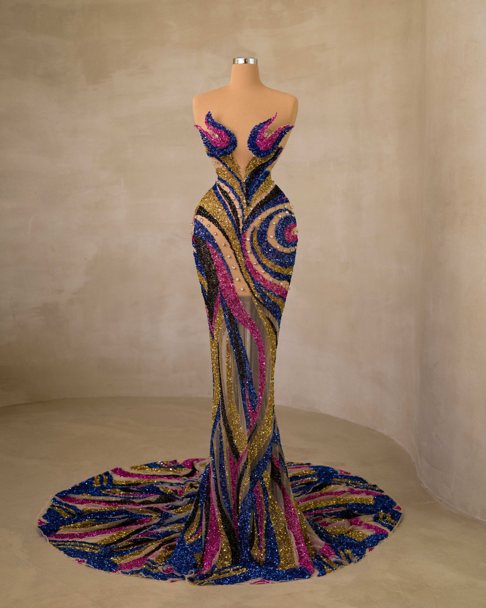 BlackBlueGoldWomen - Blini Fashion House