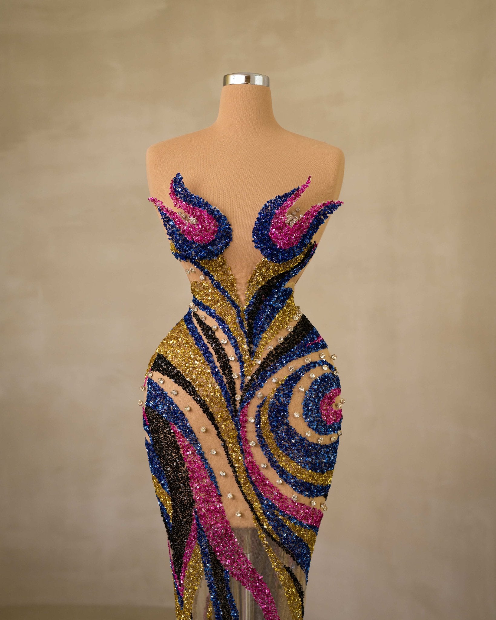 BlackBlueGoldWomen - Blini Fashion House